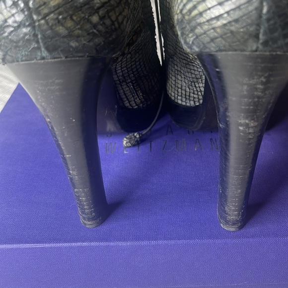 Stuart Weitzman Peep-Toe high Heel size 10 - Picture 4 of 5